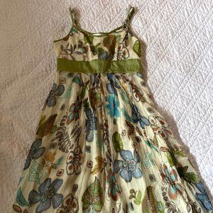 GIORGIO SEDRA || silk dress